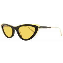 MCM Cateye Sunglasses MCM699S 204 Black/Brown/Gold 55mm 699