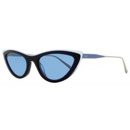 MCM Cateye Sunglasses MCM699S 418 Azure/Blue/Gold 55mm 699