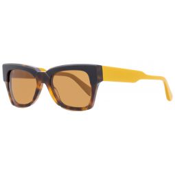 Marni Rectangular Sunglasses ME638S 004 Havana/Ochre 54mm