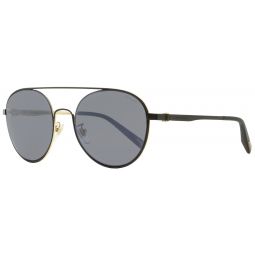 Chopard Superfast Sunglasses SCHC29 302P Matte Black/Gold Polarized 56mm C29