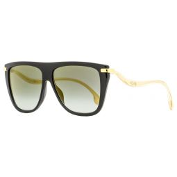 Jimmy Choo Browline Sunglasses Suvi/S 807FQ Black/Gold 58mm