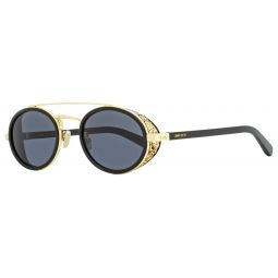 Jimmy Choo Oval Sunglasses Tonie/S 2M2IR Black/Gold 51mm