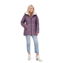 Cozy Lined Glacier Shield Womens Cozy Quilted Glacier Shield Coat