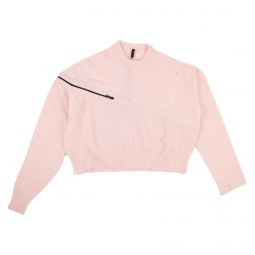 UNRAVEL PROJECT Pink Wool Loose Fit Sweater
