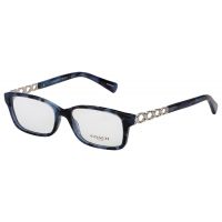 Coach Womens HC6148-5593-52 Fashion 52mm Blue Tortoise Opticals