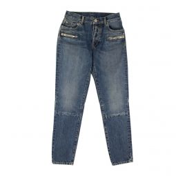 UNRAVEL PROJECT Blue Zipped Jeans