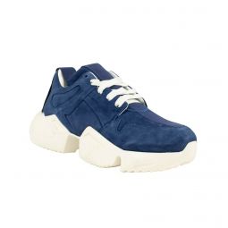 UNRAVEL PROJECT Blue Cut-Out Sole Sneakers