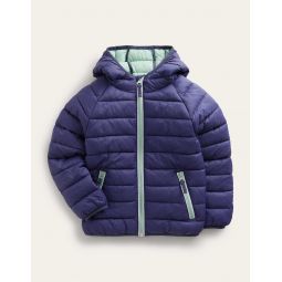 Pack-away Padded Jacket - Navy