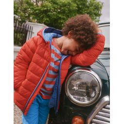 Pack-away Padded Jacket - Red
