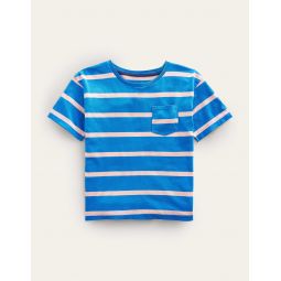 Relaxed T-shirt - Provence Blue/Pink
