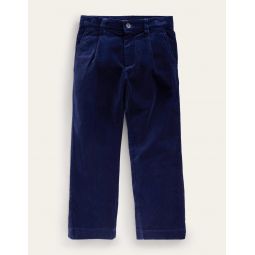 Pleated smart Trouser - Bluing