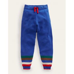 Knitted Trousers - Paradisico Blue