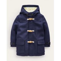 Hooded Duffle Coat - French Navy