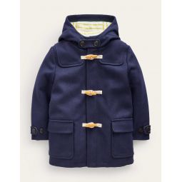 Hooded Duffle Coat - French Navy