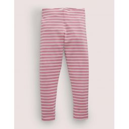 Fun Leggings - Formica Pink/Ivory Stripe