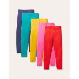 5-Pack Leggings - Multi Rainbow