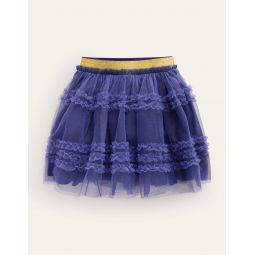 Tulle Party Skirt - Starboard