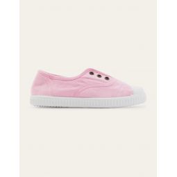 Laceless Canvas Pull-ons - Cameo Pink