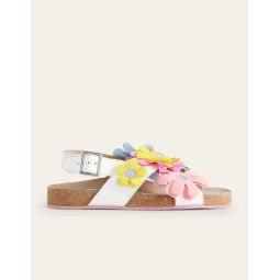 Crossover Sandals - White