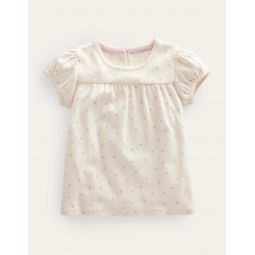 Pointelle Top - Ivory