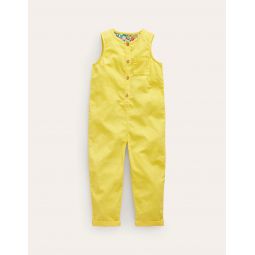 Cord Jumpsuit - Sweetcorn Yellow