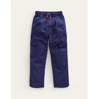Cargo Pull-on Pants - College Navy