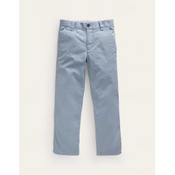 Chino Stretch Pants - Pebble Blue