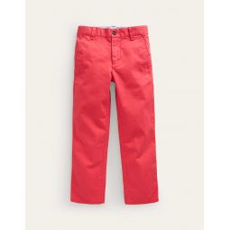 Chino Stretch Pants - Jam Red
