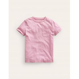 Washed Slub T-shirt - Sugared Almond Pink
