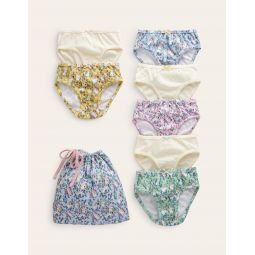 7 Pack Underwear - Spring Bunnies