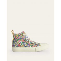Canvas High Tops - Multi Flowerbed