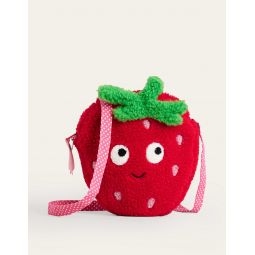 Novelty Crossbody Bag - Poppy Red Strawberry