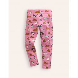 Fun Leggings - Formica Pink Cats
