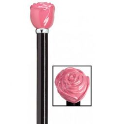 Pink Rose Nite Walking Stick 36