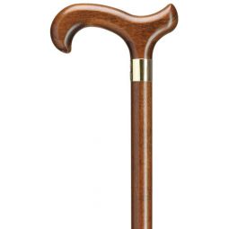 HOUSE MD Inspired Walnut Derby Walking Cane | Canes Galore Exclusive