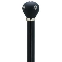 Starburst Soft Touch Nite Walking Stick with Crystals 36