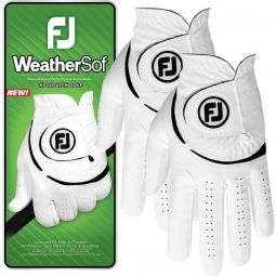 FootJoy WeatherSof 2-Pack Golf Gloves 2024