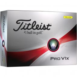 Titleist Pro V1x Golf Balls - Yellow