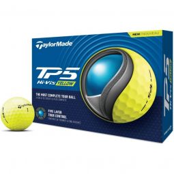 TaylorMade TP5 Golf Balls 2024 - Yellow