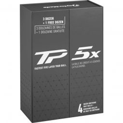TaylorMade TP5x Golf Balls 2024 - 4 Dozen
