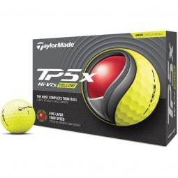 TaylorMade TP5x Golf Balls 2024 - Yellow