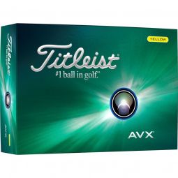 Titleist AVX Golf Balls 2024 - Yellow