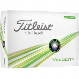 Titleist Velocity Golf Balls 2024 - Matte Green