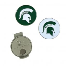 Michigan State Hat Clip And Ball Markers