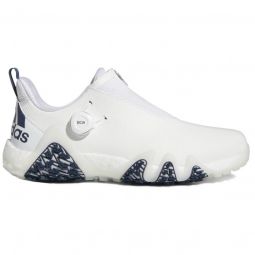 adidas CodeChaos 22 BOA Golf Shoes - Cloud White/Crew Navy/Crystal White