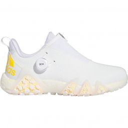 adidas CodeChaos 22 BOA Golf Shoes - Cloud White/Spark/Crystal White