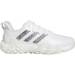 adidas Codechaos 22 BOOST Golf Shoes - Cloud White/Core Black/Crystal White