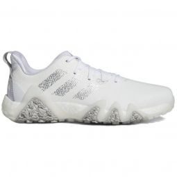 adidas CodeChaos 22 Golf Shoes - Cloud White/Silver Metallic/Grey Two