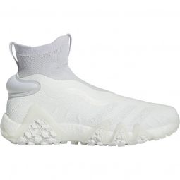 adidas CodeChaos Laceless Golf Shoes - Cloud White/Dash Grey/Crystal White