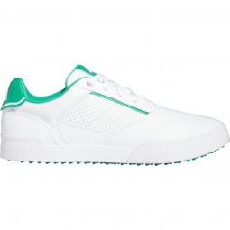 adidas Retrocross Spikeless Golf Shoes - Cloud White/Court Green/Cloud White